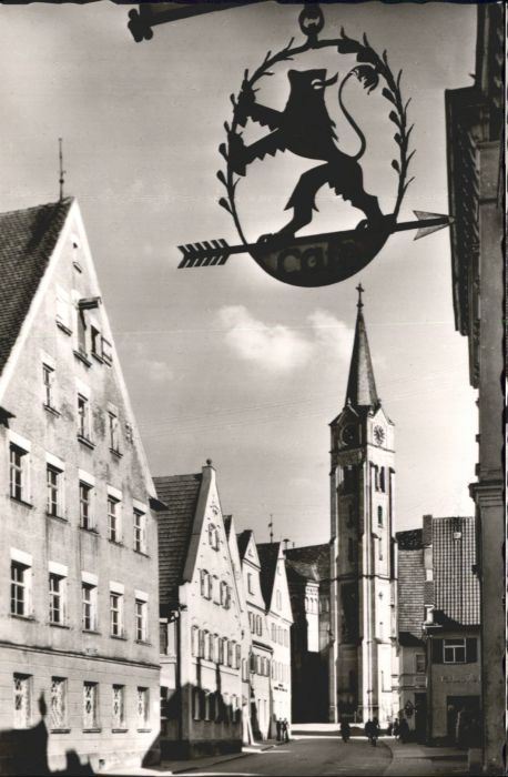 Weissenhorn Hauptstrasse Kirche