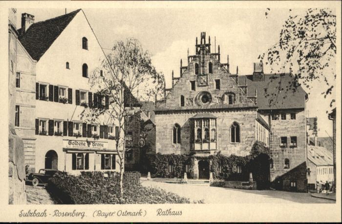 Sulzbach-Rosenberg Bayern Rathaus