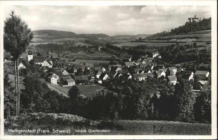 Heiligenstadt Oberfranken Heiligenstadt Schloss Greifenstein Frän