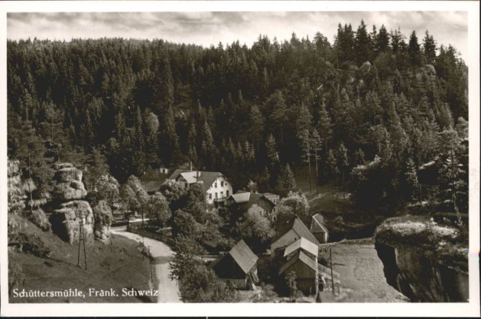 Schuettersmuehle änkische Schweiz *