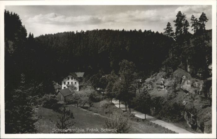 Schuettersmuehle änkische Schweiz *