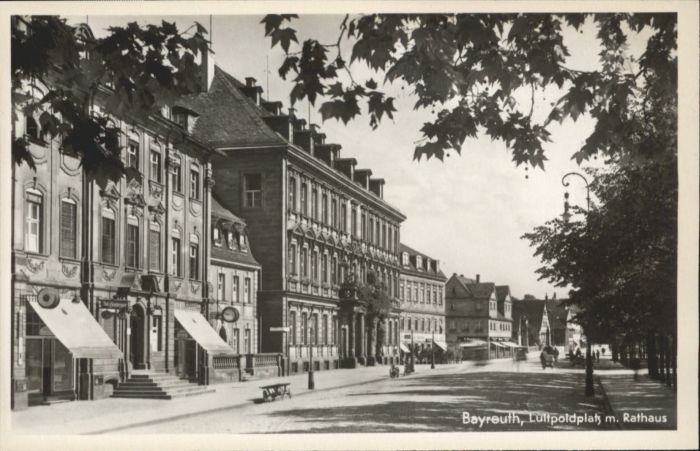 Bayreuth Luitpoldplatz Rathaus