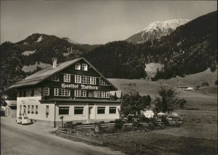 Rubi Oberstdorf Allgäu Gasthof Rubihorn