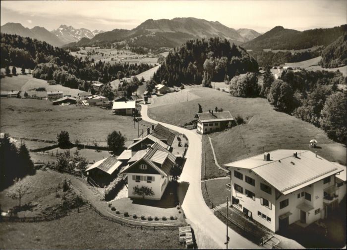 Tiefenbach Oberstdorf Fliegeraufnahme Allgäu