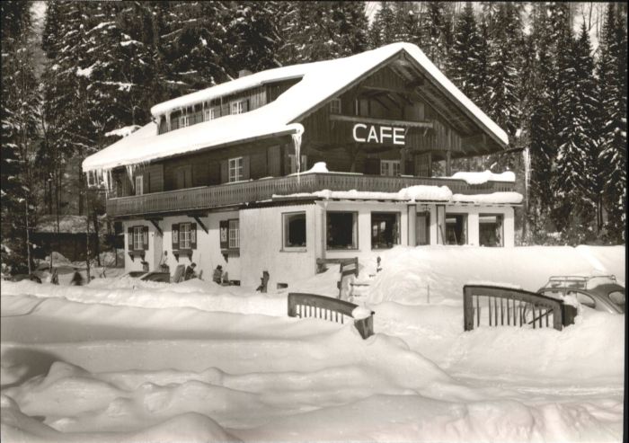 Tiefenbach Oberstdorf Allgäu Gasthof Cafe Jägerwinkel *