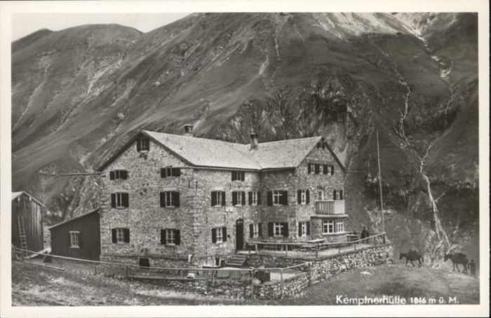 Kemptnerhuette berstdorf Allgäu Jugendherberge  Bergho