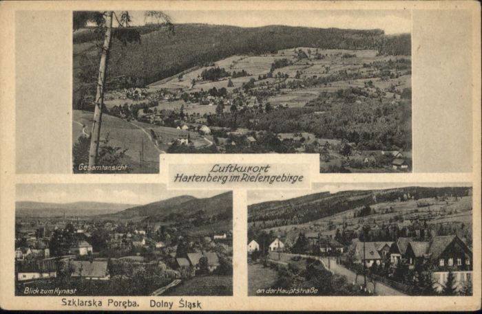 Hartenberg Kynast Hauptstrasse Riesengebirge