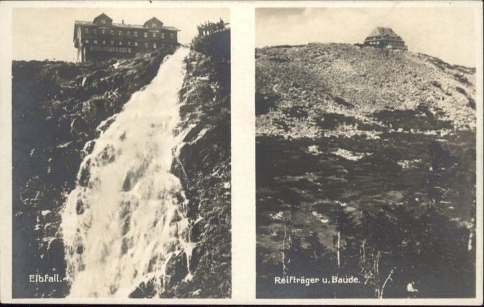 Hirschberg Jelenia Gora Elbfall Reifträger Baude