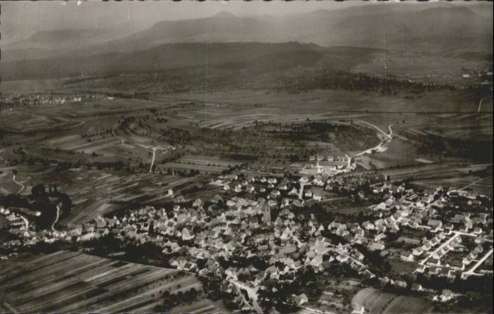 Ofterdingen Kreis Tübingen Fliegeraufnahme