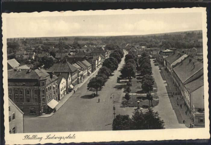 Plattling Isar Bayern Plattling Ludwigsplatz