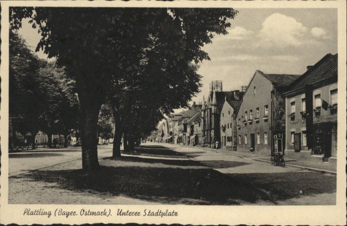Plattling Isar Bayern Plattling Bayerische Ostmark Stadtplatz