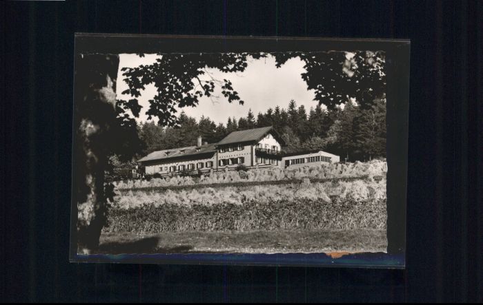 Weiden Oberpfalz Schutzhaus Silberhütte