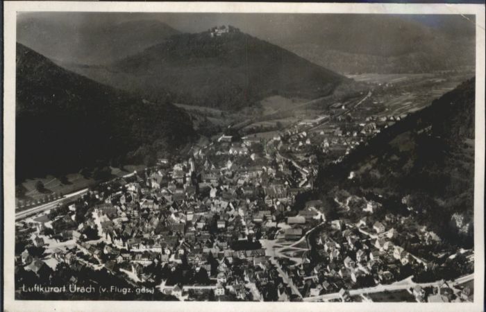 Bad Urach Fliegeraufnahme