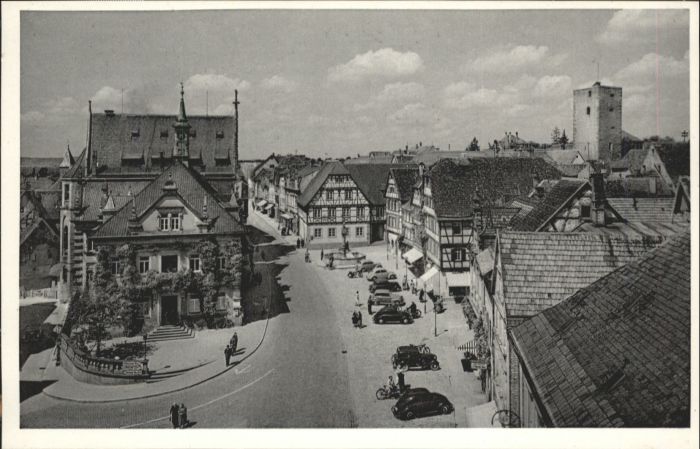Bretten Baden Bretten Rathaus Hauptstrasse