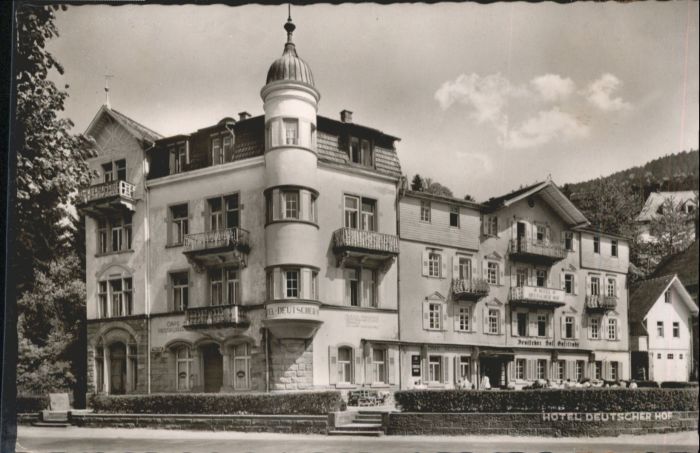 Bad Herrenalb Schwarzwald Hotel Deutscher Hof