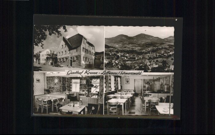 Loffenau Rastatt Loffenau Schwarzwald Gasthof Krone