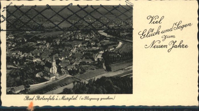 Bad Rotenfels Fliegeraufnahme Zensur durch RLM