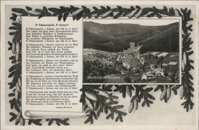 Enzkloesterle edicht Ludwig Auerbach