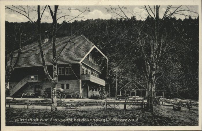 Neuenbuerg Enz Neuenbürg Wirtschaft zum Grösseltal *