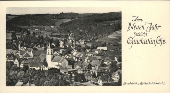 Lenzkirch Hochschwarzwald BW