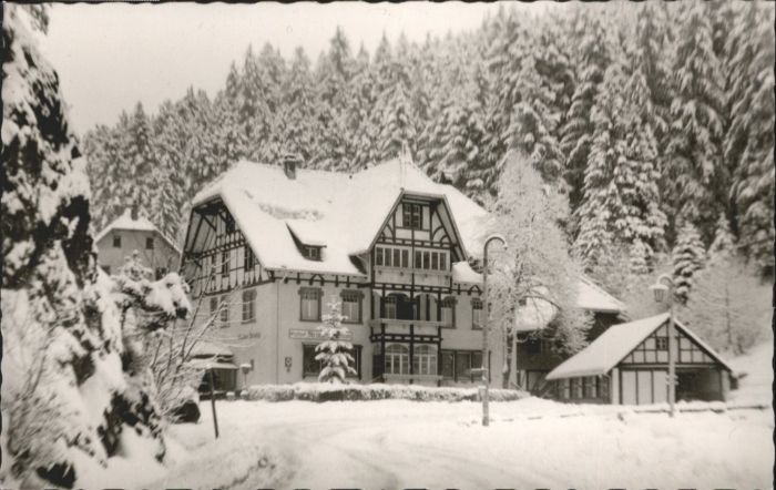 Bonndorf Schwarzwald Steinasäge Gasthof Pension Steinasäge *