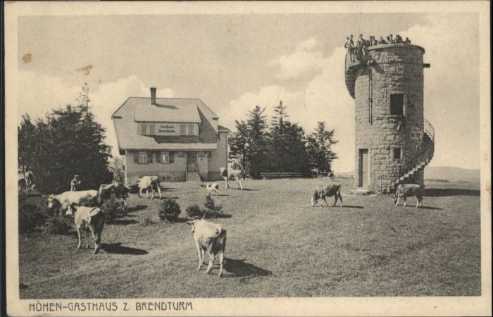 Furtwangen Höhengasthaus zum Brendturm