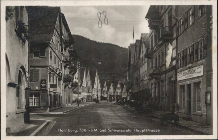 Hornberg Schwarzwald Ortenaukreis Hauptstrasse