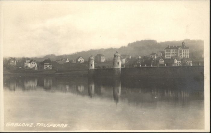 Gablonz Neisse Tschechien Talsperre