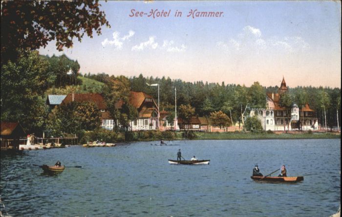 Hammer Fischbachau Hammer See Hotel Ruderboot