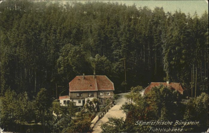 Buergstein Tschechien Fichtelschänke
