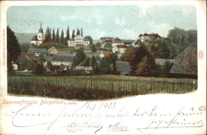 Buergstein Tschechien