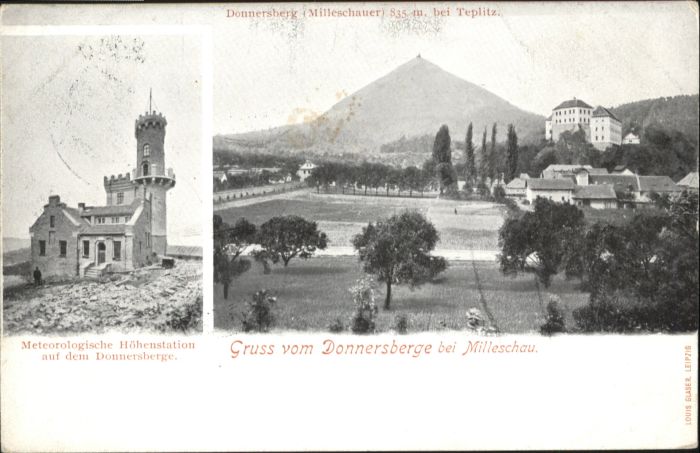 Milleschau Donnersberg Meteorologische Höhenstatio