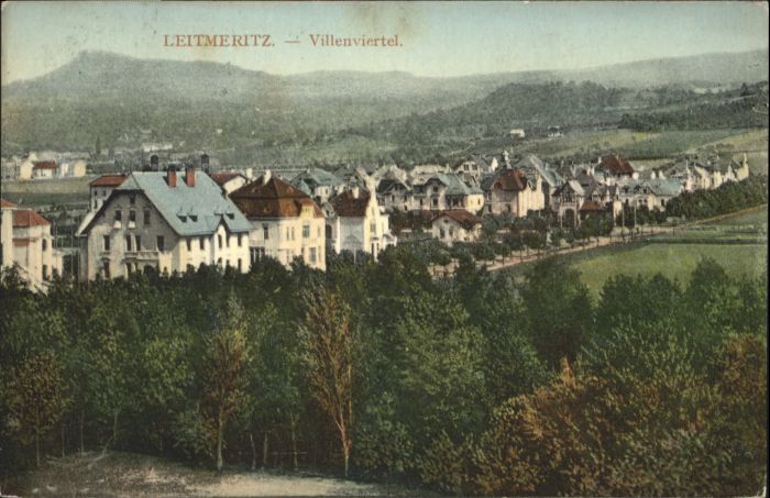 Leitmeritz Litomerice Nordboehmen Leitmeritz Villenviertel