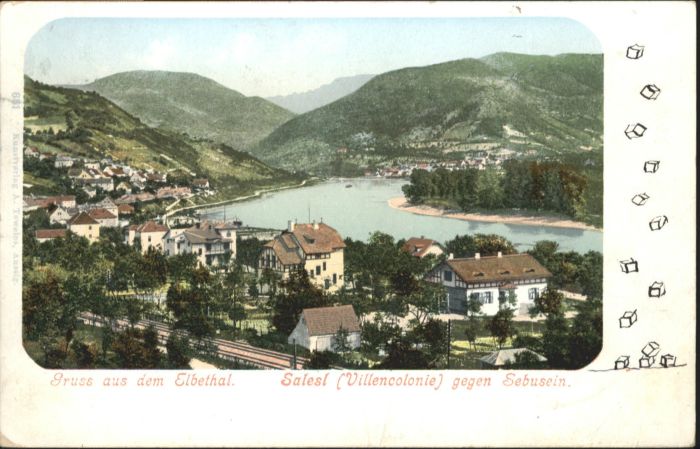 Salesel Tschechien Villenkolonie Sebusein