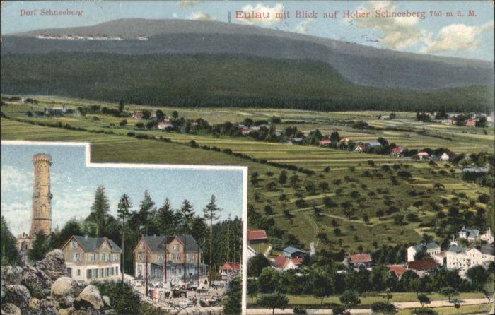Eulau Jilove Hohen Schneeberg
