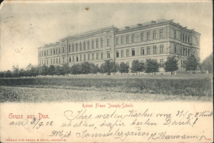 Dux Sudeten Kaiser Franz Joseph Schule