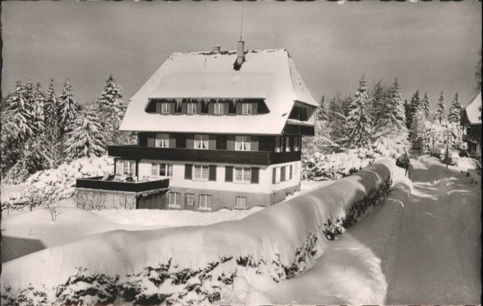 Hinterzarten Breisgau-Hochschwarzwald BW Haus Bergfried