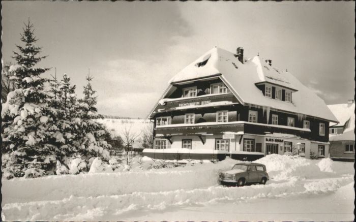 Hinterzarten Breisgau-Hochschwarzwald BW Gaestehaus Berne