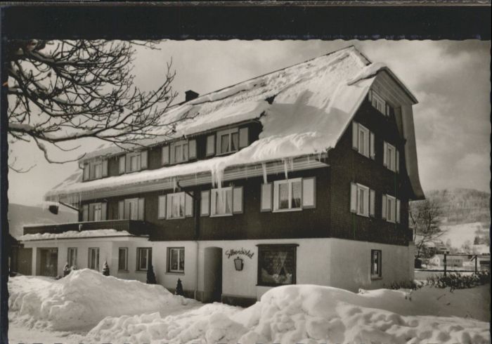 Hinterzarten Breisgau-Hochschwarzwald BW Haus Silberdistel