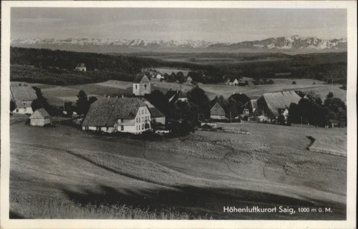 Saig Schwarzwald Saig Cafe Alpenblick