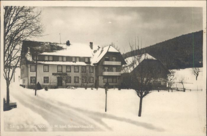 Saig Schwarzwald Saig Gasthaus zum Hochfirst