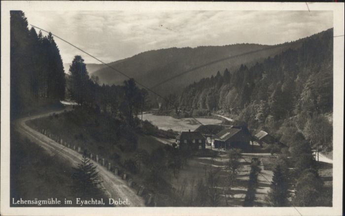 Dobel Schwarzwald Dobel_Württemberg Lehensägmühle Eyachta