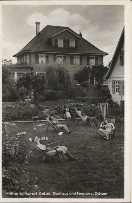 Dobel Schwarzwald Dobel Gasthaus Pension zum Ochsen