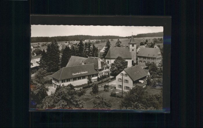 Dobel Schwarzwald Dobel Gasthaus Pension zum Rössle