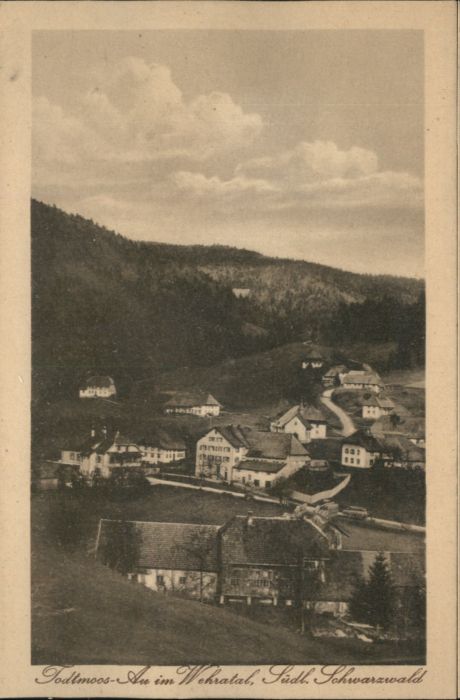 Todtmoos Schwarzwald BW Au Wehratal