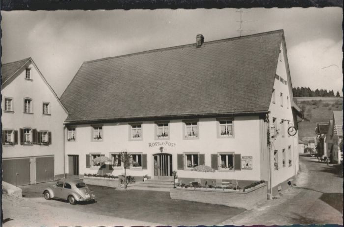 Unterkirnach Gasthof Pension Rössle-Post