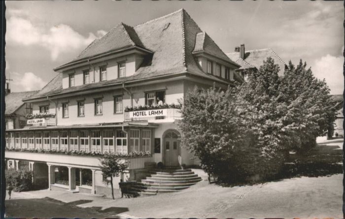 Schonach Schwarzwald Schonach Hotel Pension Lamm
