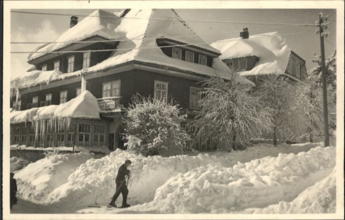 Schonach Schwarzwald Schonach Hotel Pension Lamm