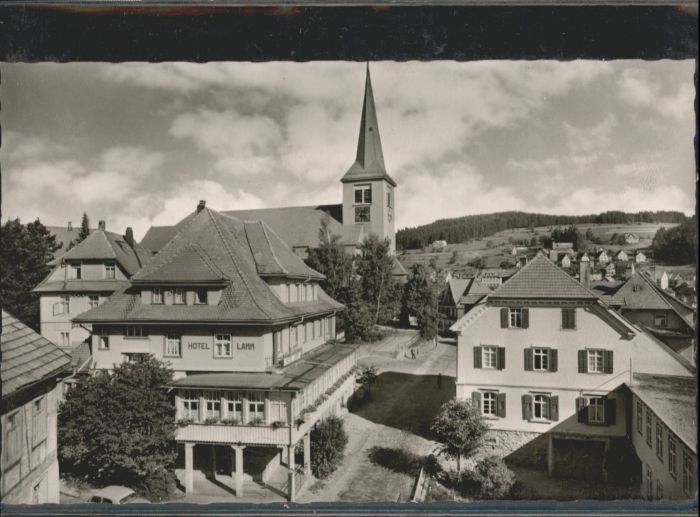 Schonach Schwarzwald Schonach Hotel Lamm