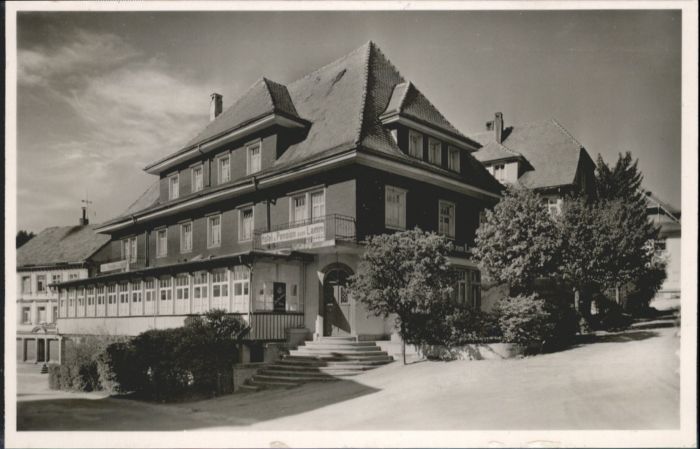 Schonach Schwarzwald Schonach Hotel Pension Lamm